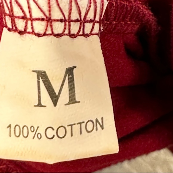 Deep V-Neck Long Sleeve Mini Red Dress with Cut out Back (M) - Picture 10 of 11